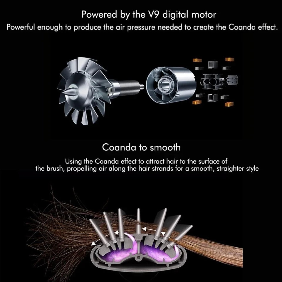 5 in 1 Multi Styler New Design Hair Dryer for Hair 5 in 1 Hair Styler with Curling Barrel Hot Air Brush Styling Tool Multistyler